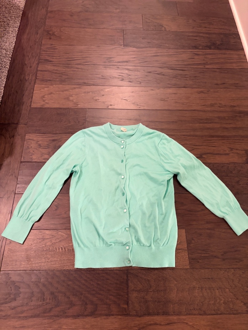 JCrew Jackie Cotton Cardigan Sz M
